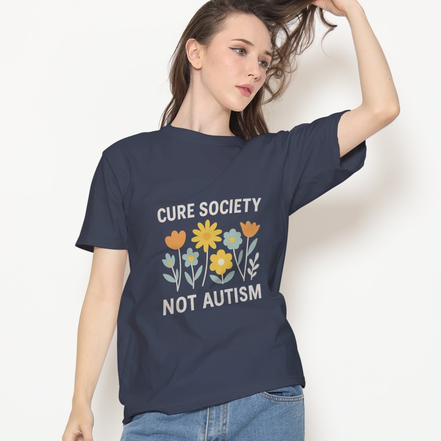 Cure Society Not Autism T-Shirt