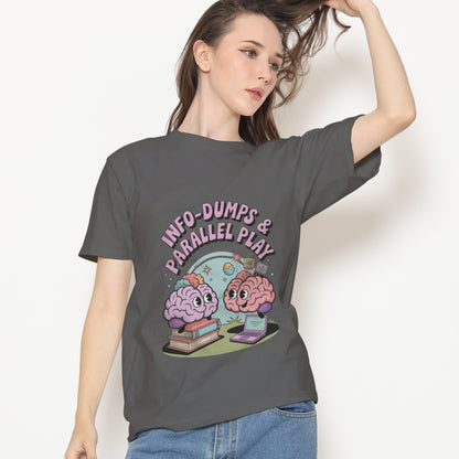 Info-Dumps & Parallel Play T-Shirt
