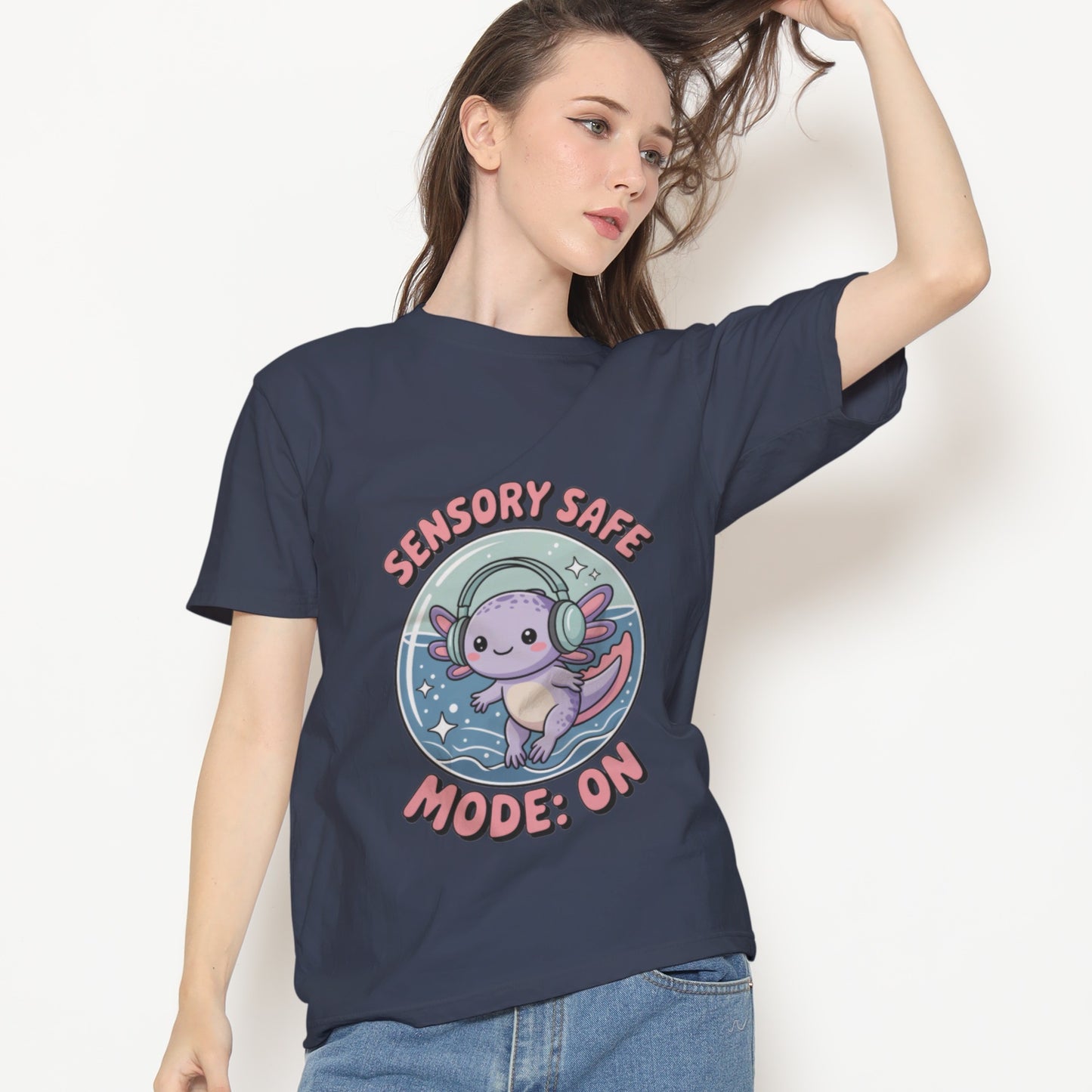 Sensory Safe Mode: On T-Shirt