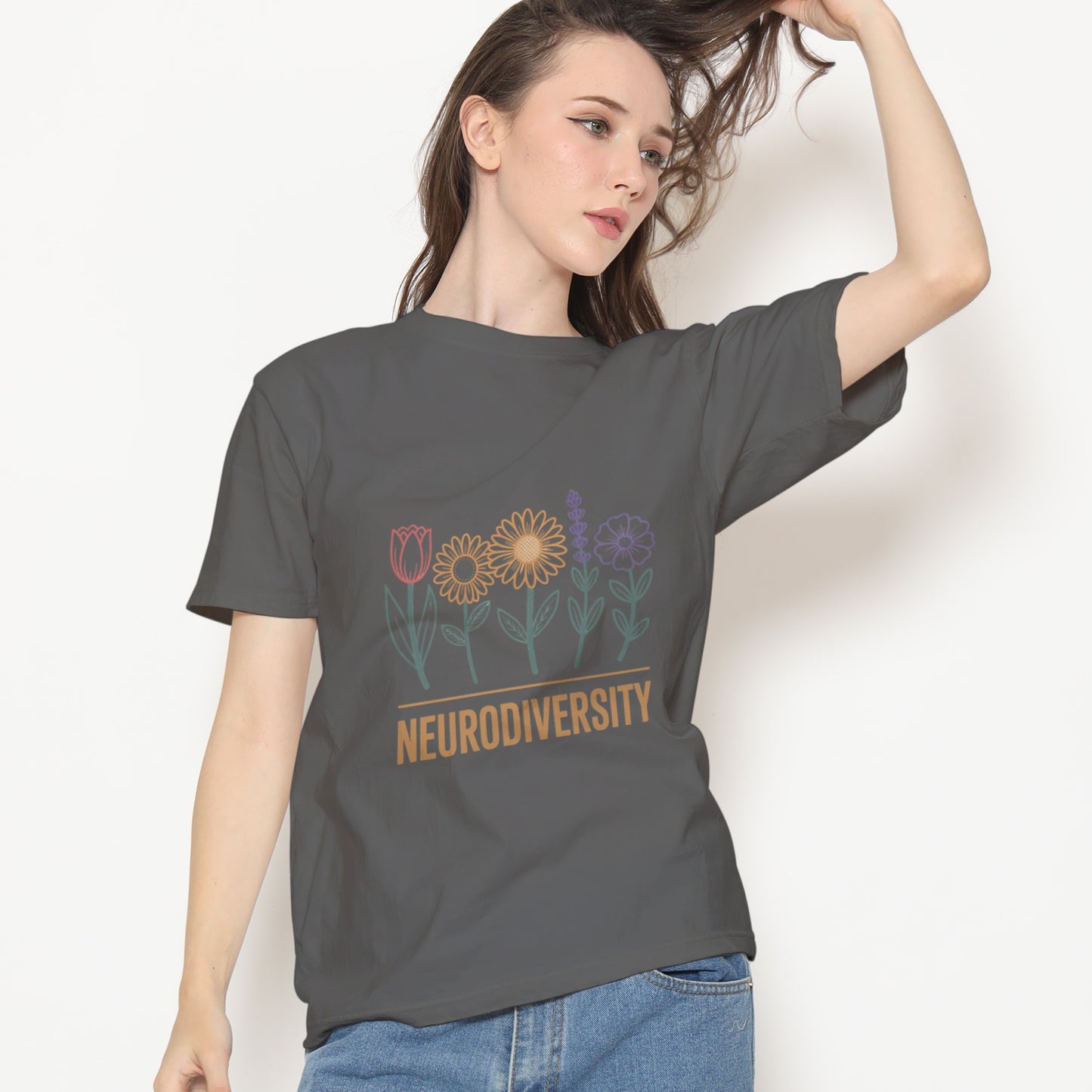 Neurodiversity Flowers T-Shirt
