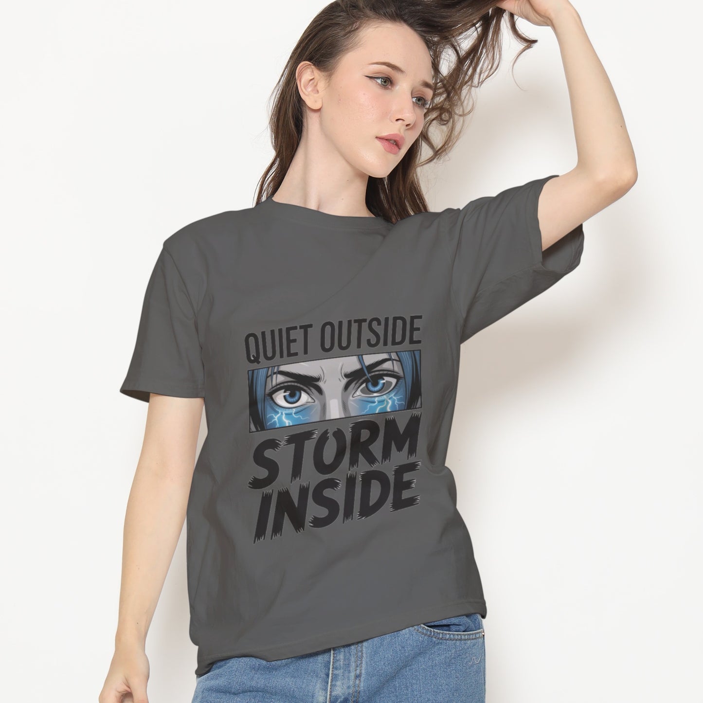 Quiet Outside Storm Inside T-Shirt