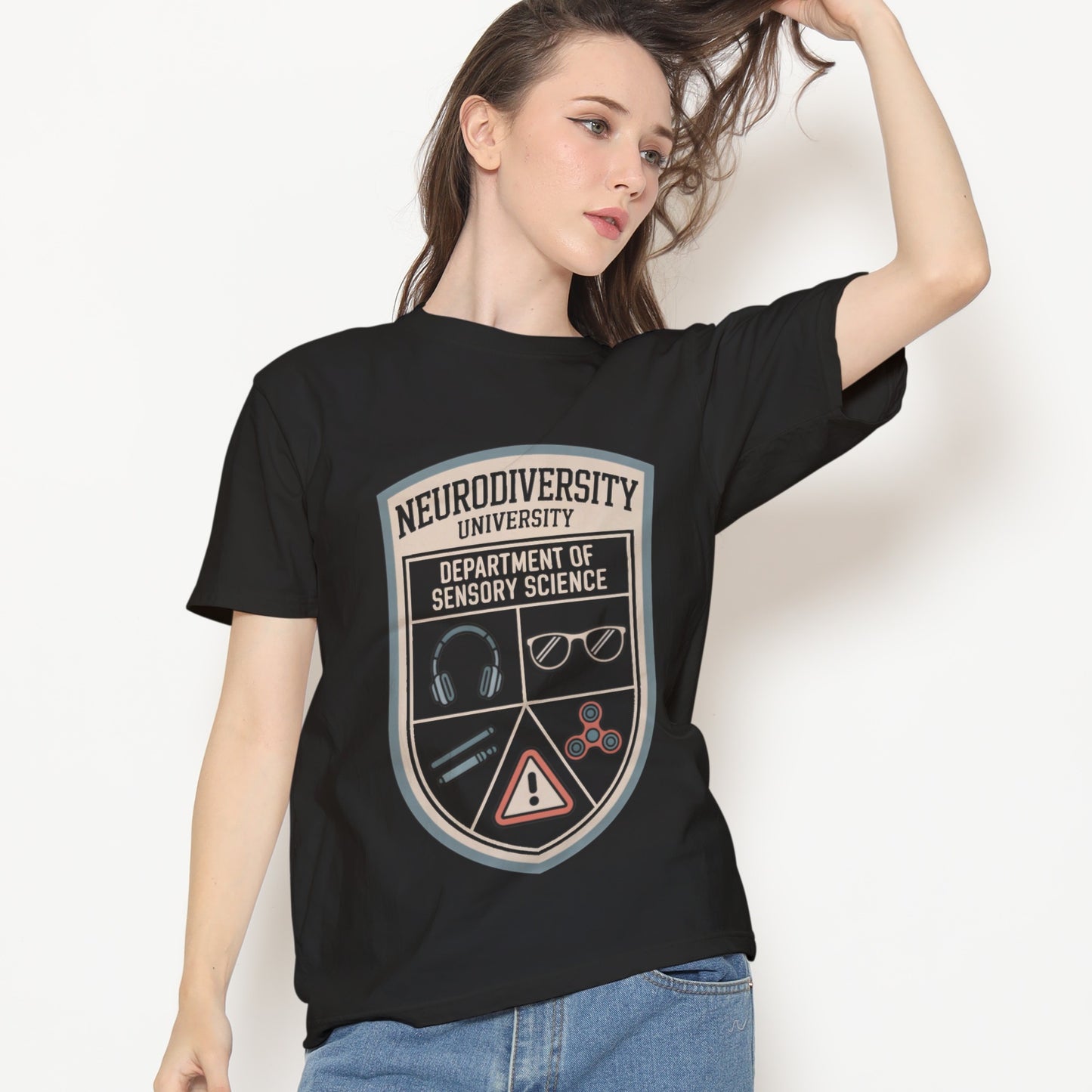 Neurodiversity University - Department of Sensory Science T-Shirt