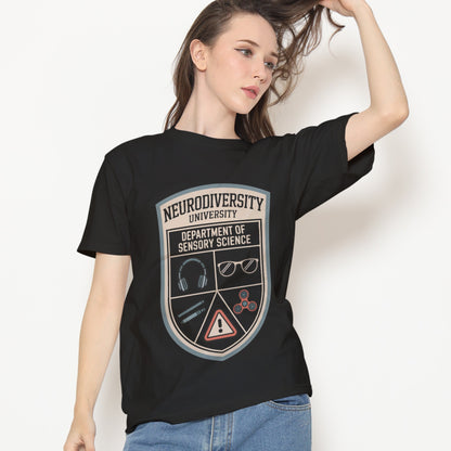 Neurodiversity University - Department of Sensory Science T-Shirt