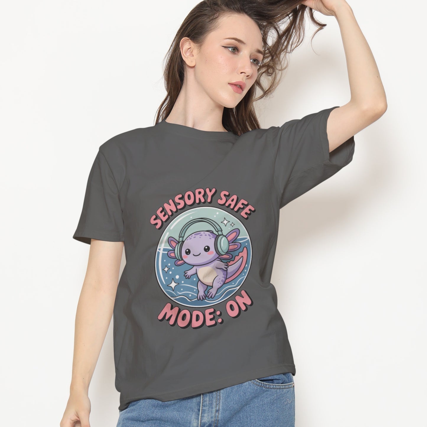 Sensory Safe Mode: On T-Shirt