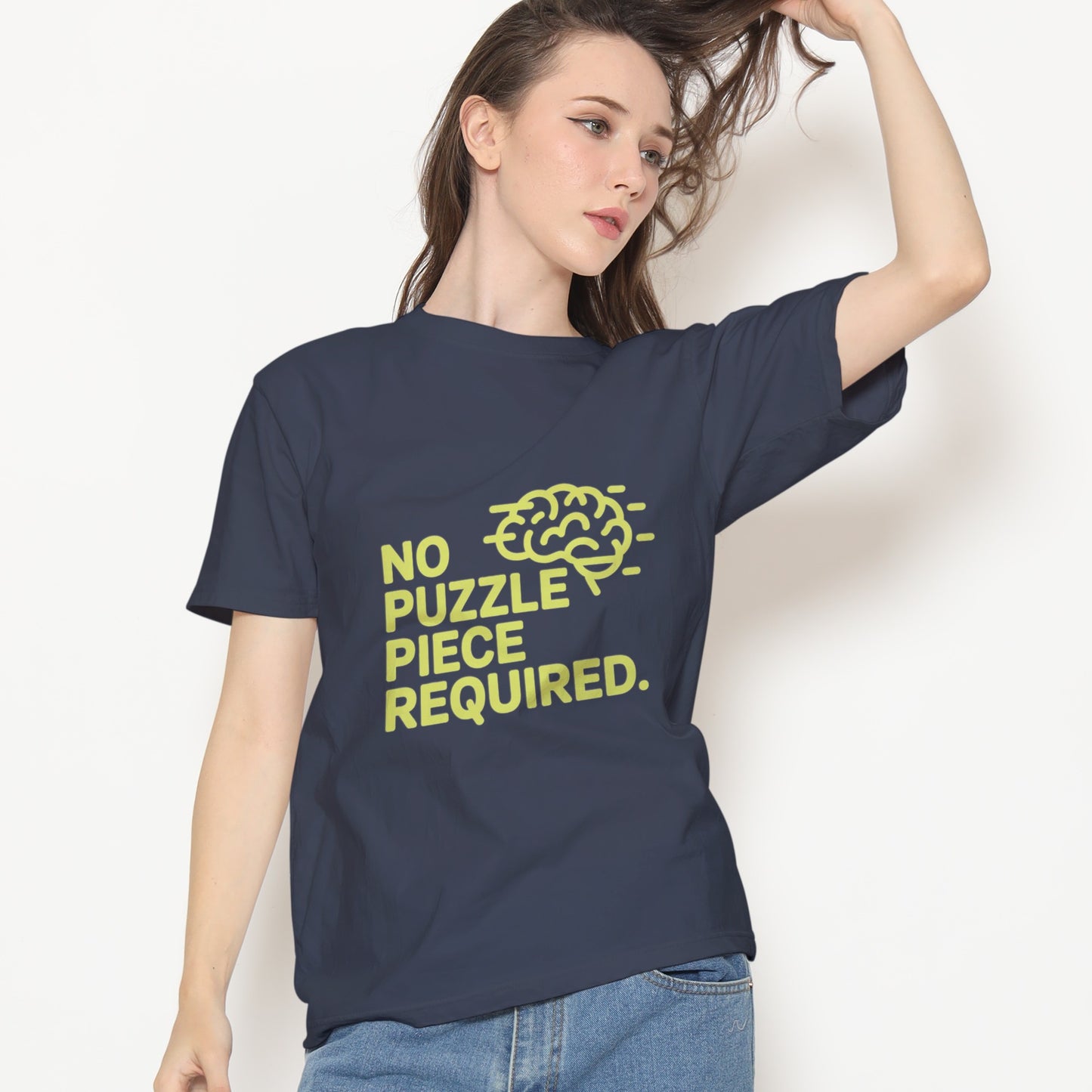 No Puzzle Piece Required T-Shirt