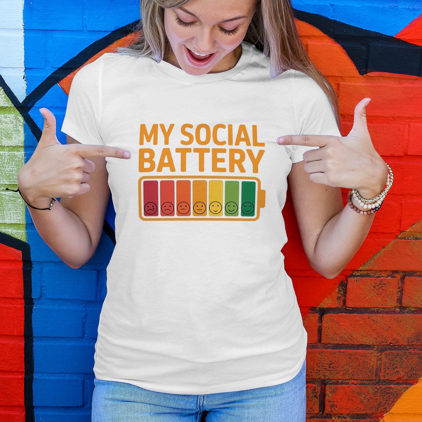 My Social Battery T-Shirt