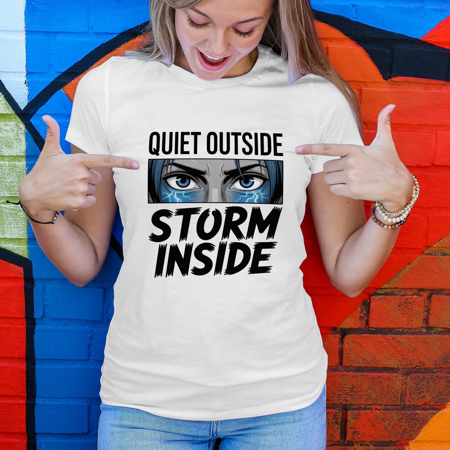 Quiet Outside Storm Inside T-Shirt
