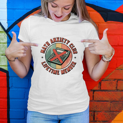 Math Anxiety Club T-Shirt
