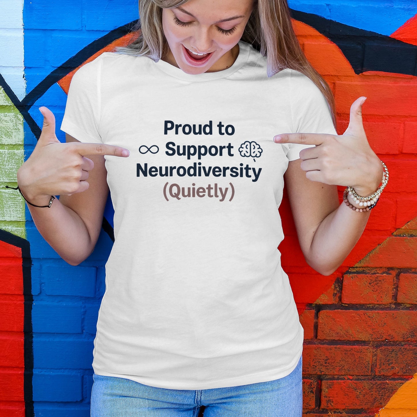 Proud to Support Neurodiversity T-Shirt