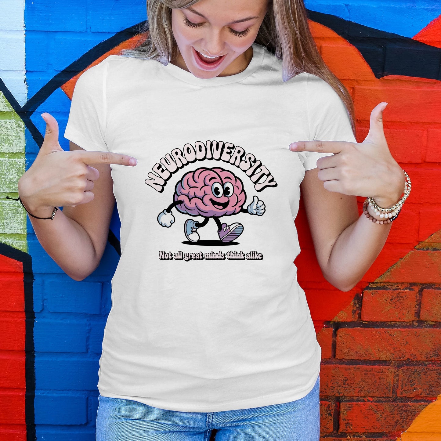 Neurodiversity Brain T-Shirt