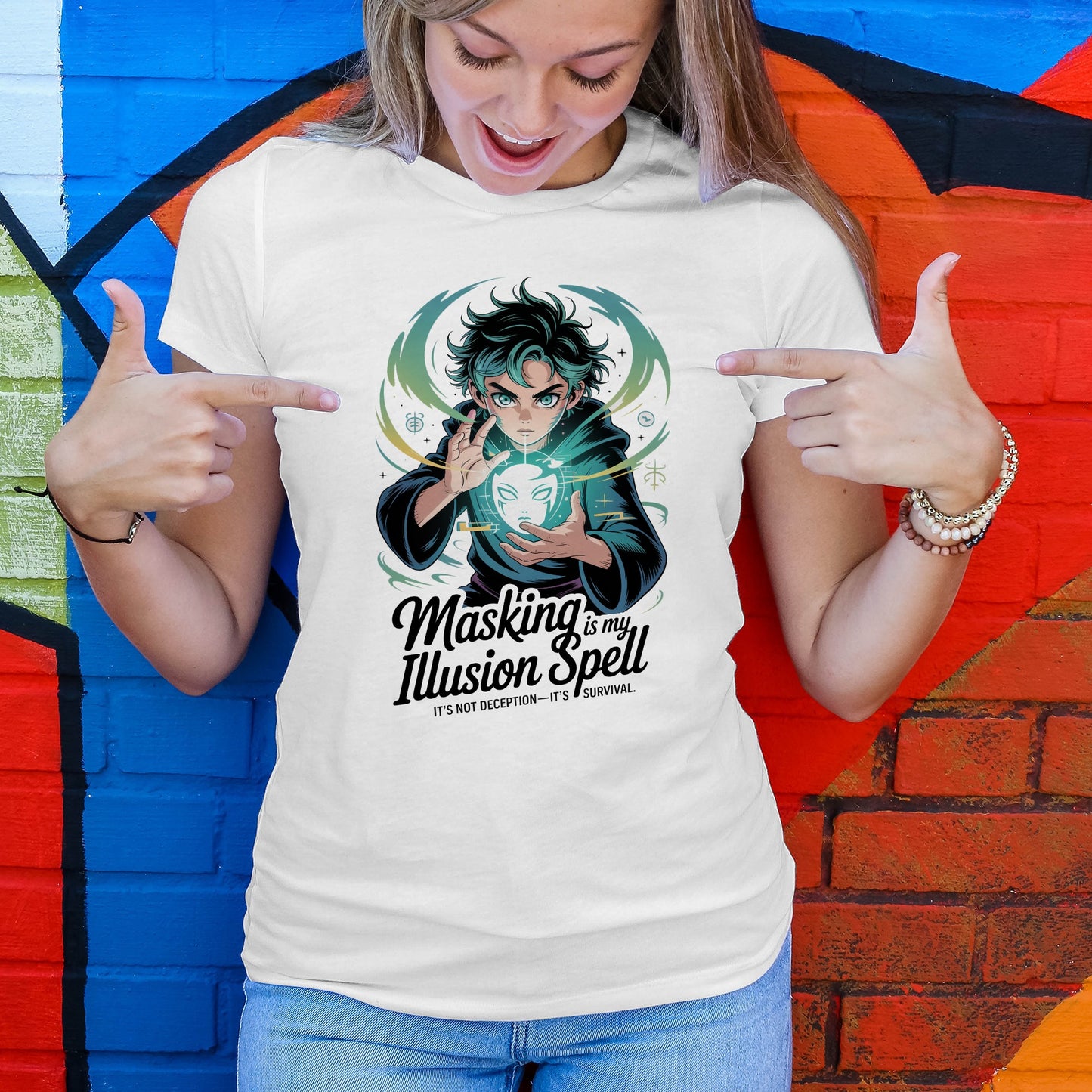 Masking Is My Illusion Spell T-Shirt