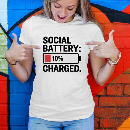 Social Batter 10% Charged T-Shirt
