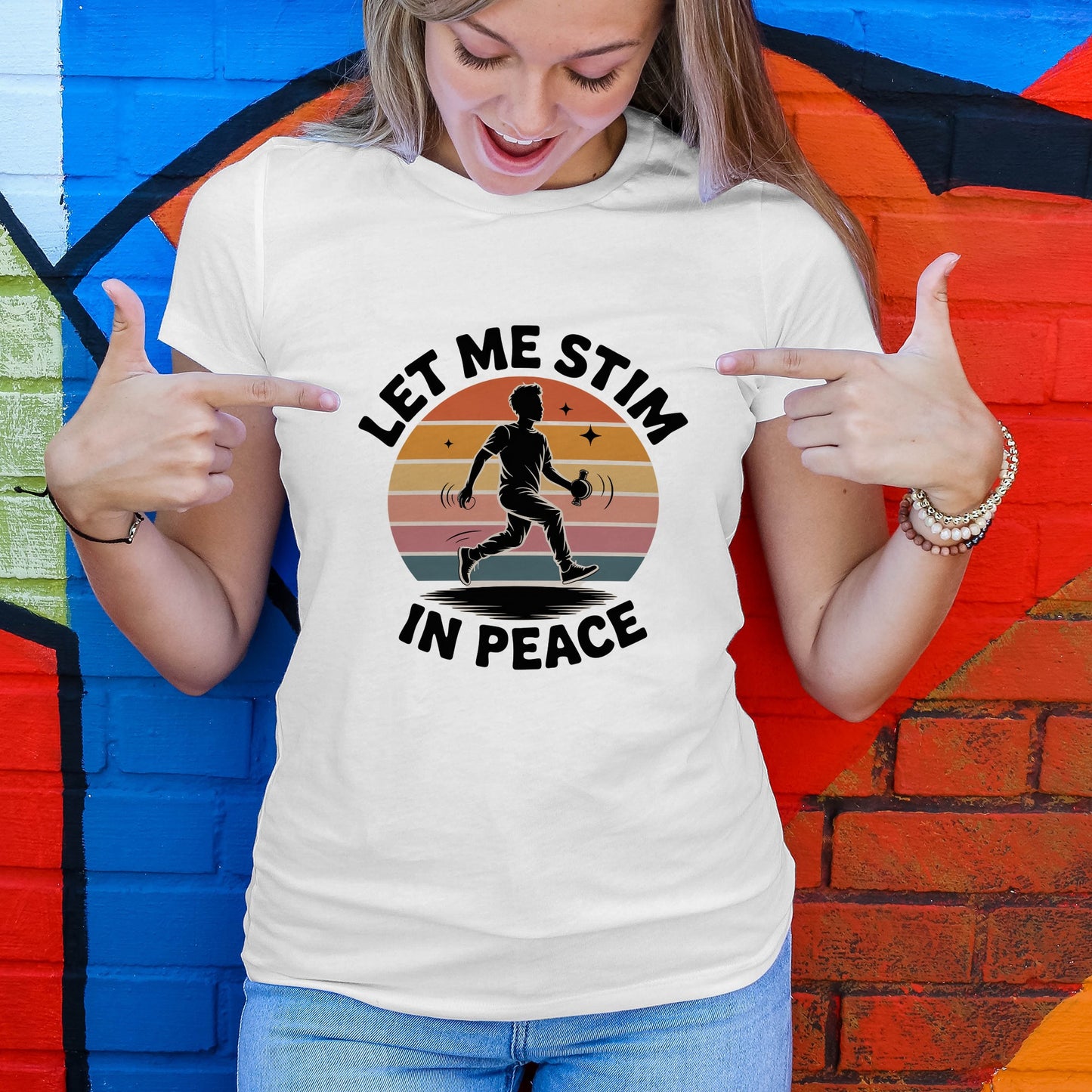 Let Me Stim In Peace T-Shirt