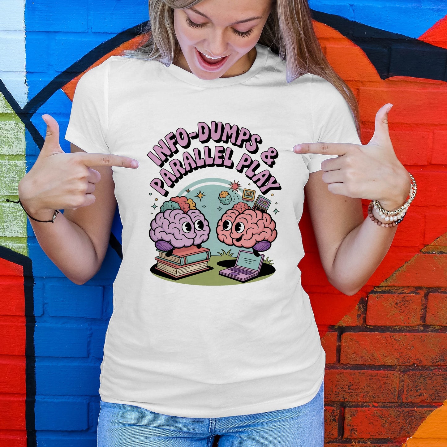 Info-Dumps & Parallel Play T-Shirt