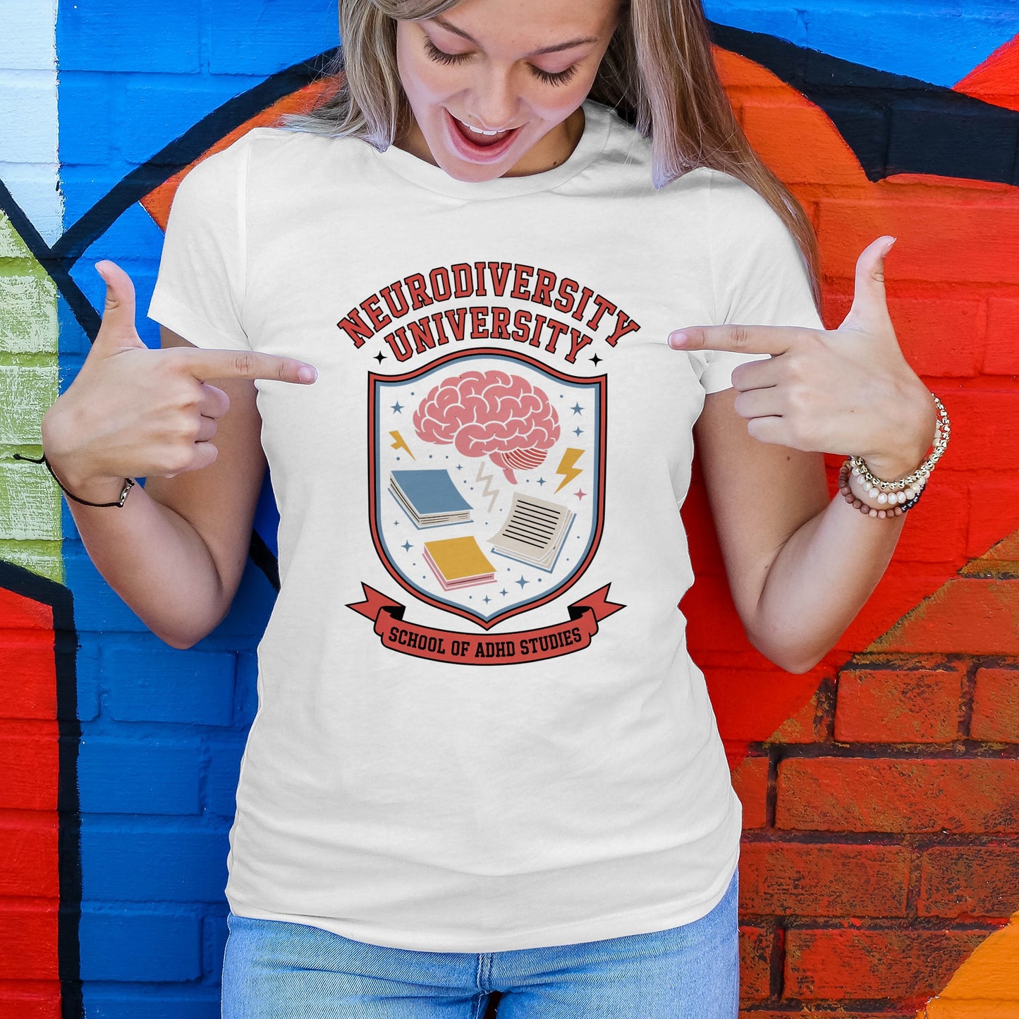 Neurodiversity University - School of ADHD Studies T-Shirt