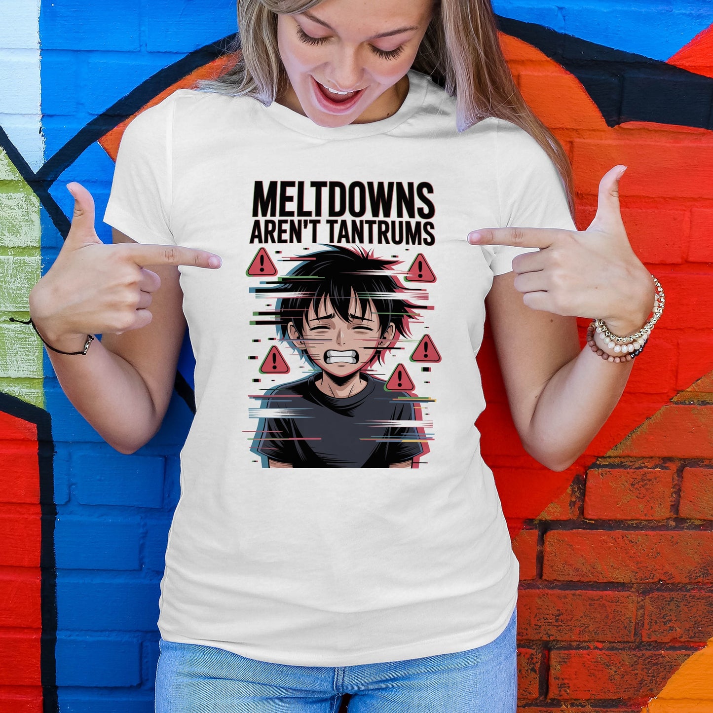 Meltdowns Aren't Tantrums T-Shirt