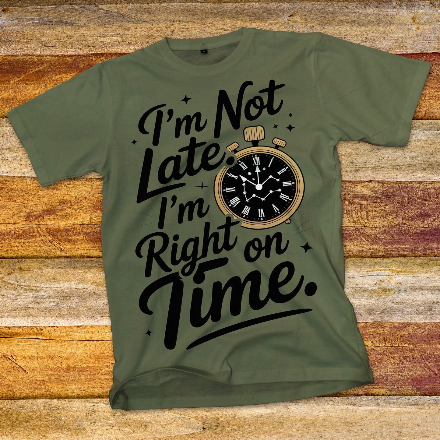 I'm Not Late T-Shirt
