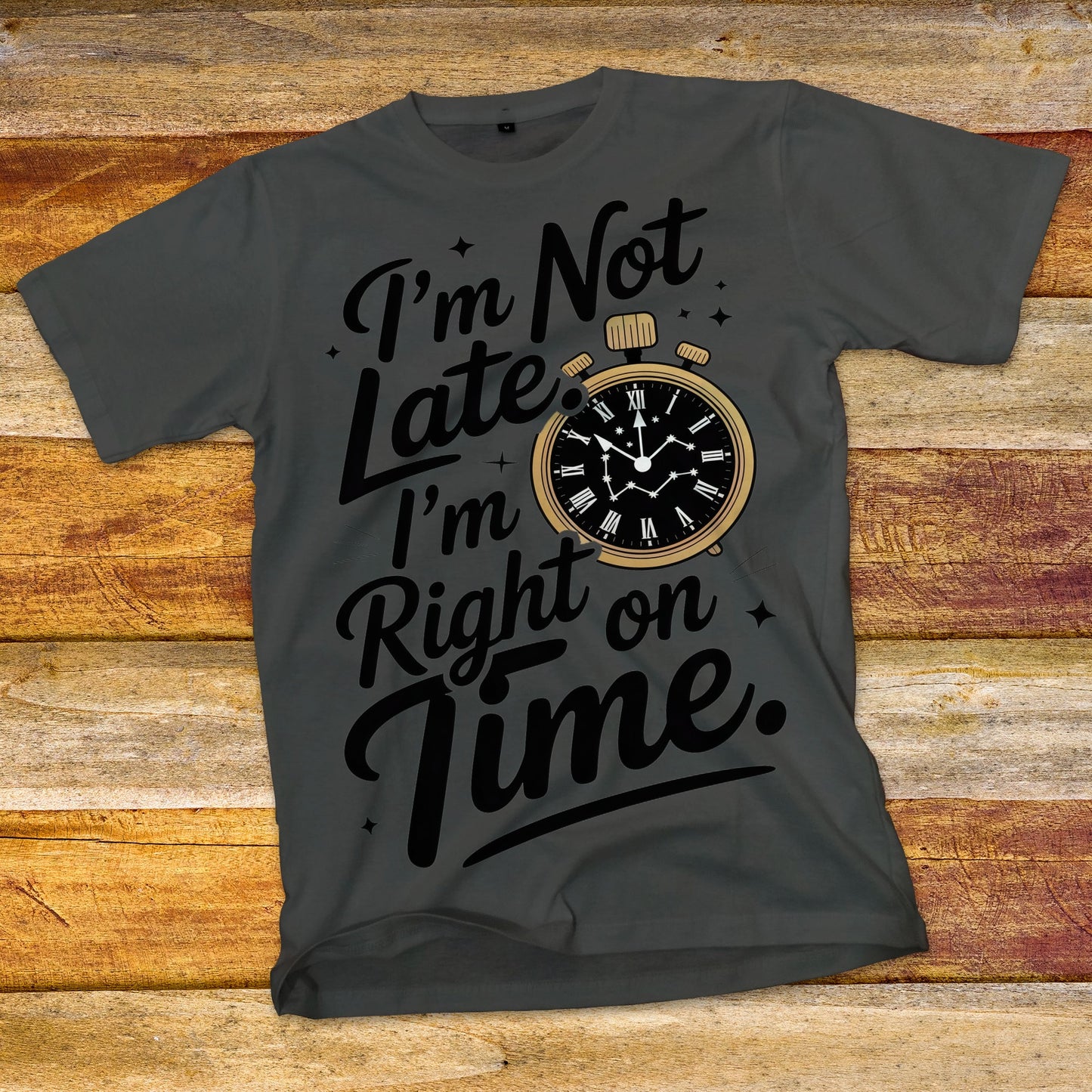 I'm Not Late T-Shirt