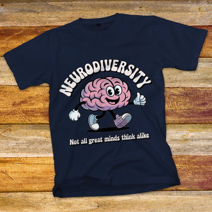 Neurodiversity Brain T-Shirt