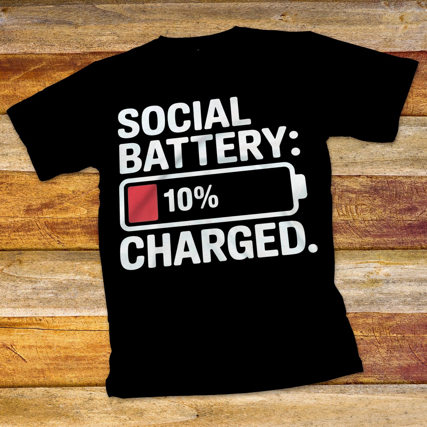Social Batter 10% Charged T-Shirt