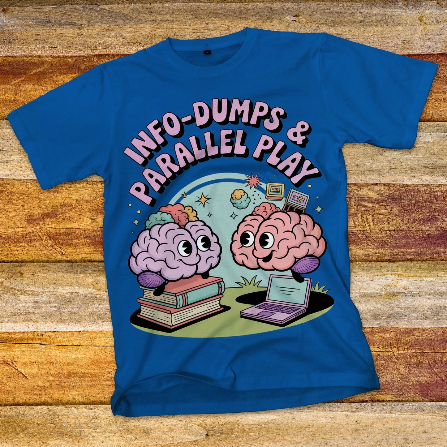 Info-Dumps & Parallel Play T-Shirt