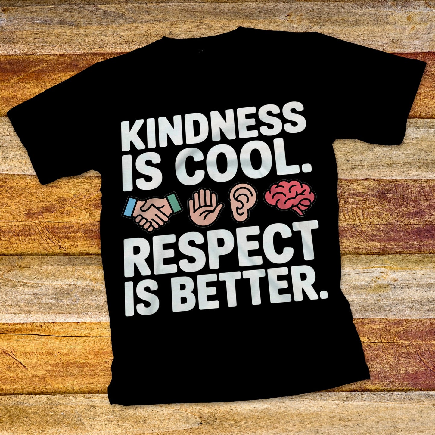 Kindness Is Cool Respect Is Better T-Shirt