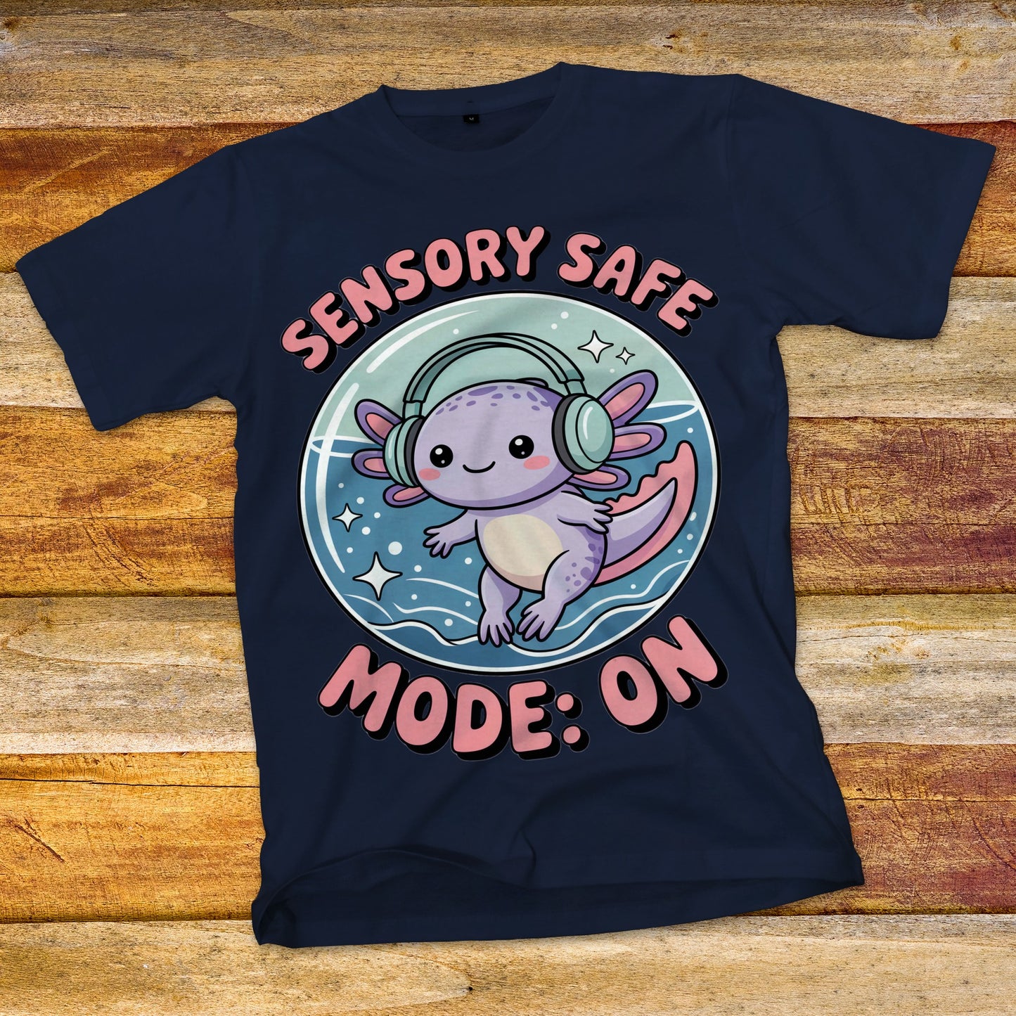 Sensory Safe Mode: On T-Shirt