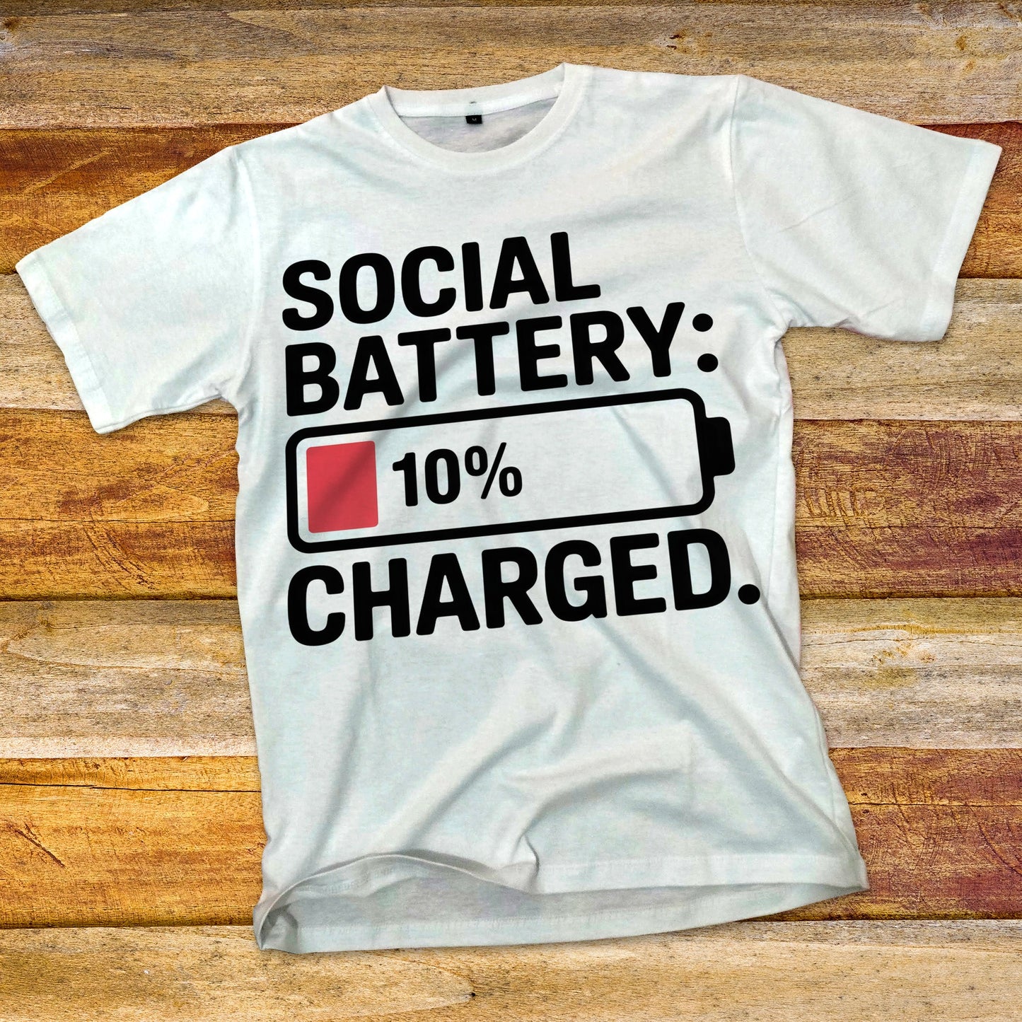 Social Batter 10% Charged T-Shirt