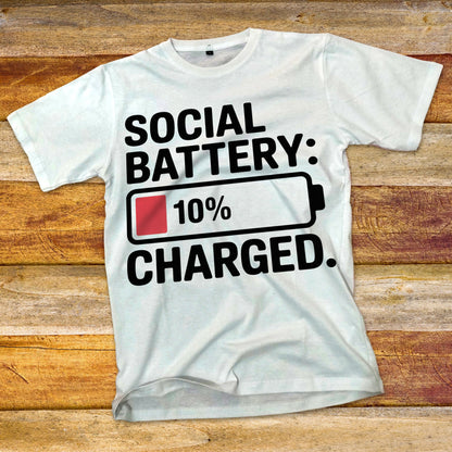Social Batter 10% Charged T-Shirt