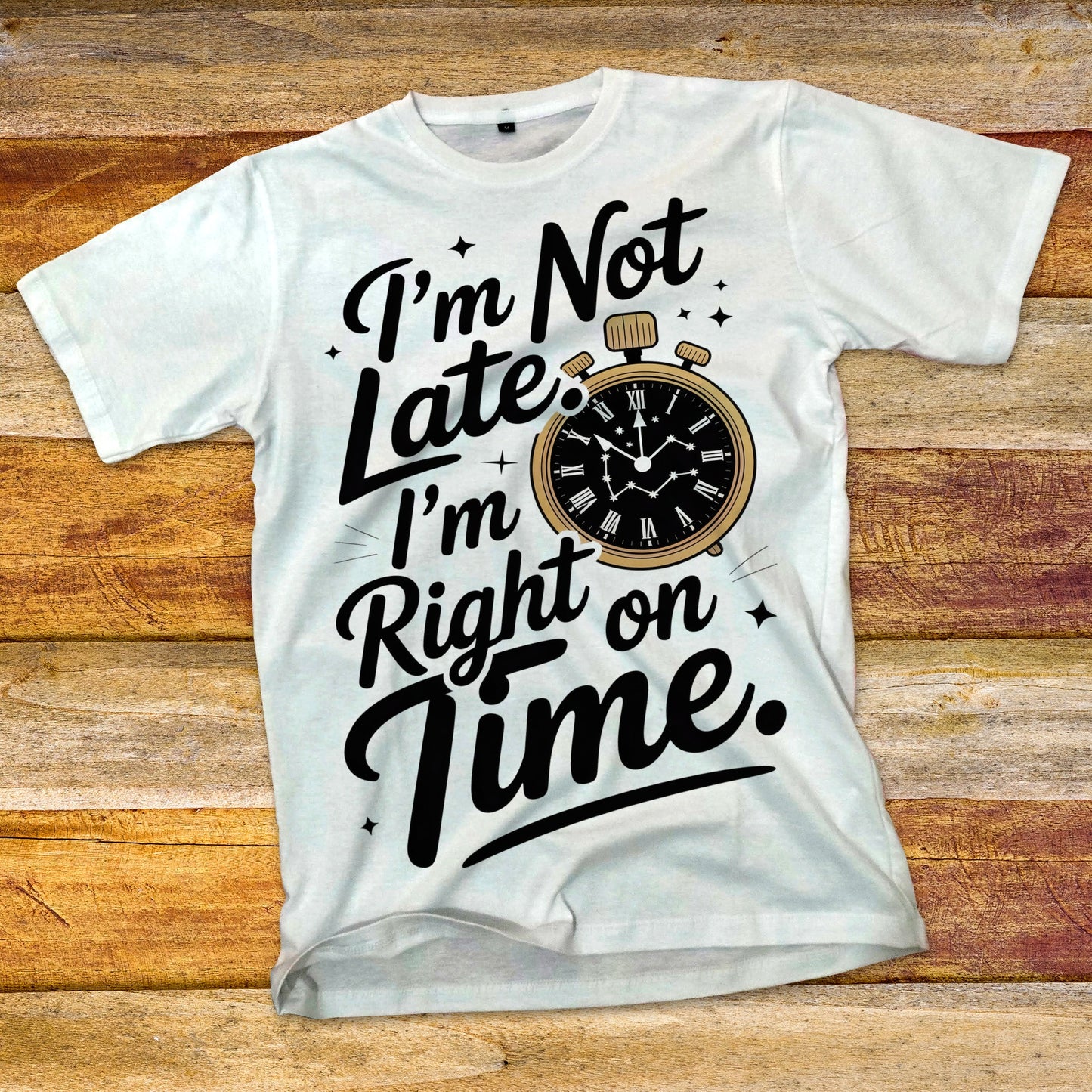 I'm Not Late T-Shirt