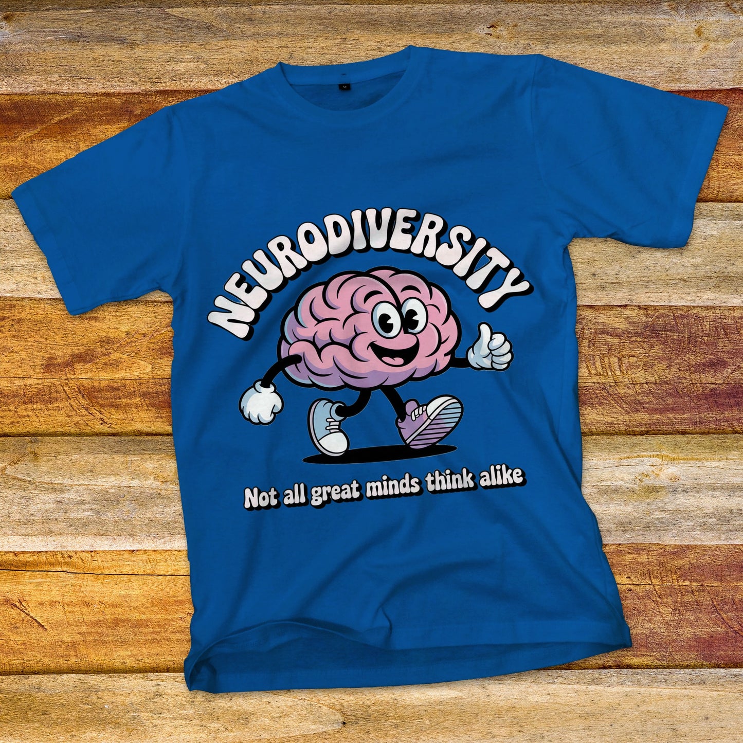 Neurodiversity Brain T-Shirt