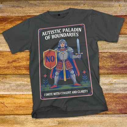 Autistic Paladin of Boundaries T-Shirt