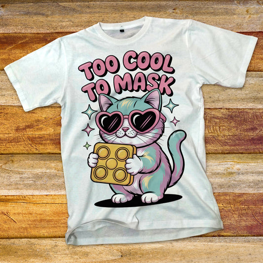 Too Cool to Mask T-Shirt