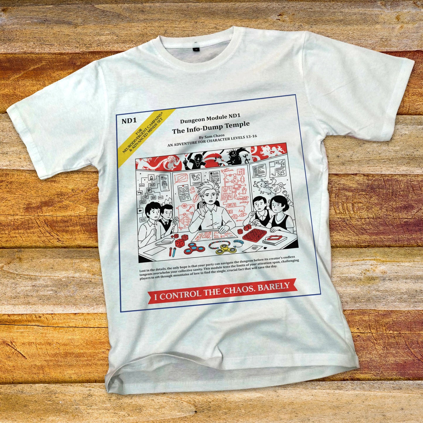 The Info-Dump Temple T-Shirt