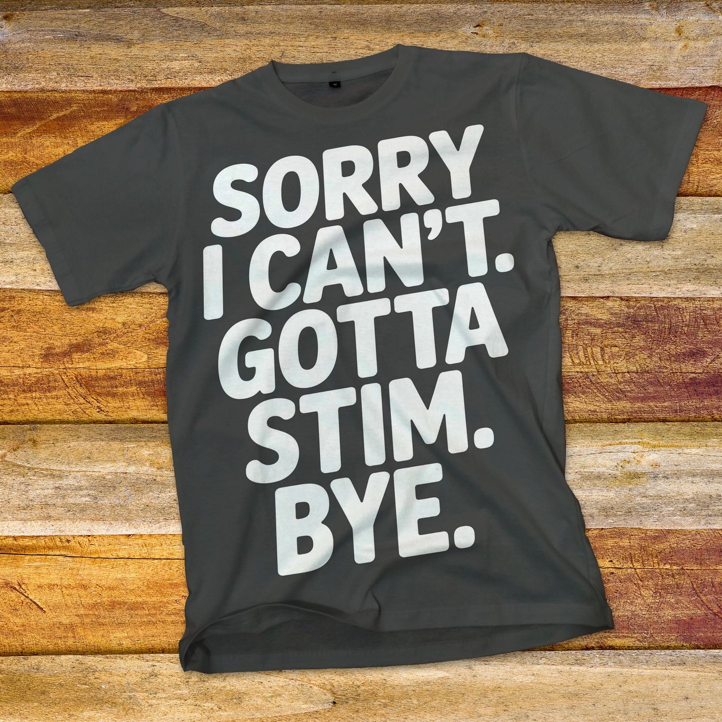 Sorry I Can't Gotta Stim T-Shirt