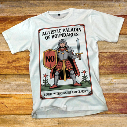 Autistic Paladin of Boundaries T-Shirt