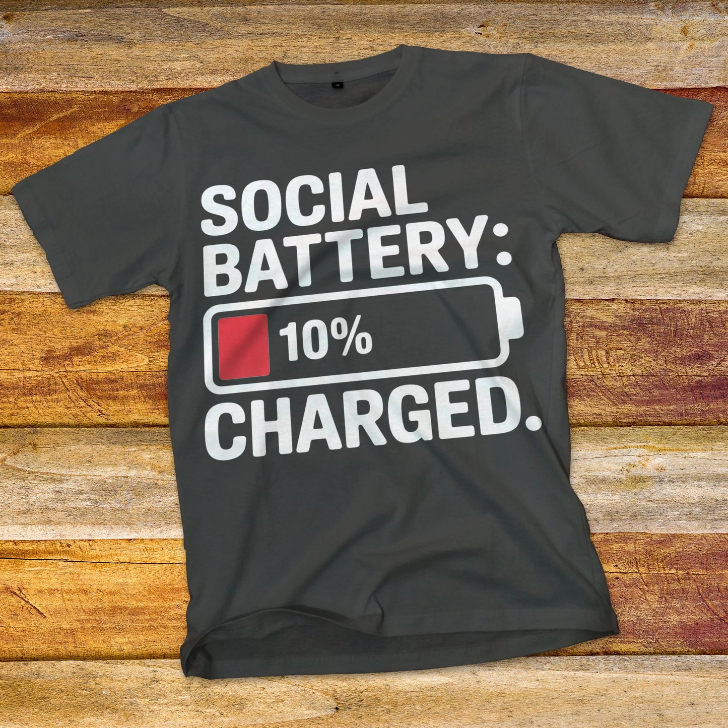 Social Batter 10% Charged T-Shirt