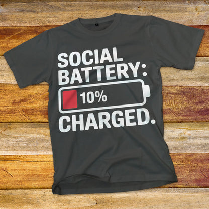 Social Batter 10% Charged T-Shirt