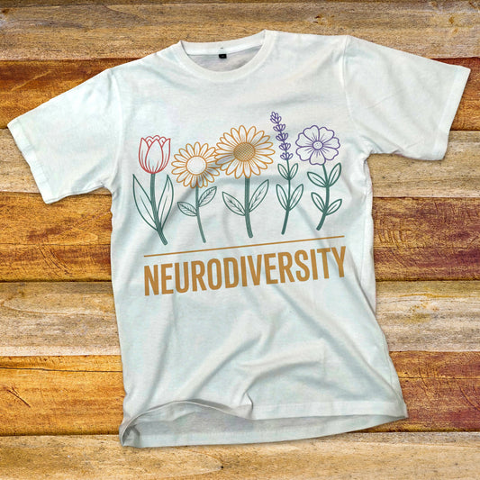 Neurodiversity Flowers T-Shirt
