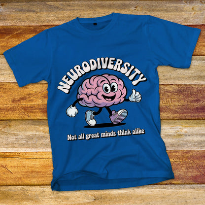 Neurodiversity Brain T-Shirt