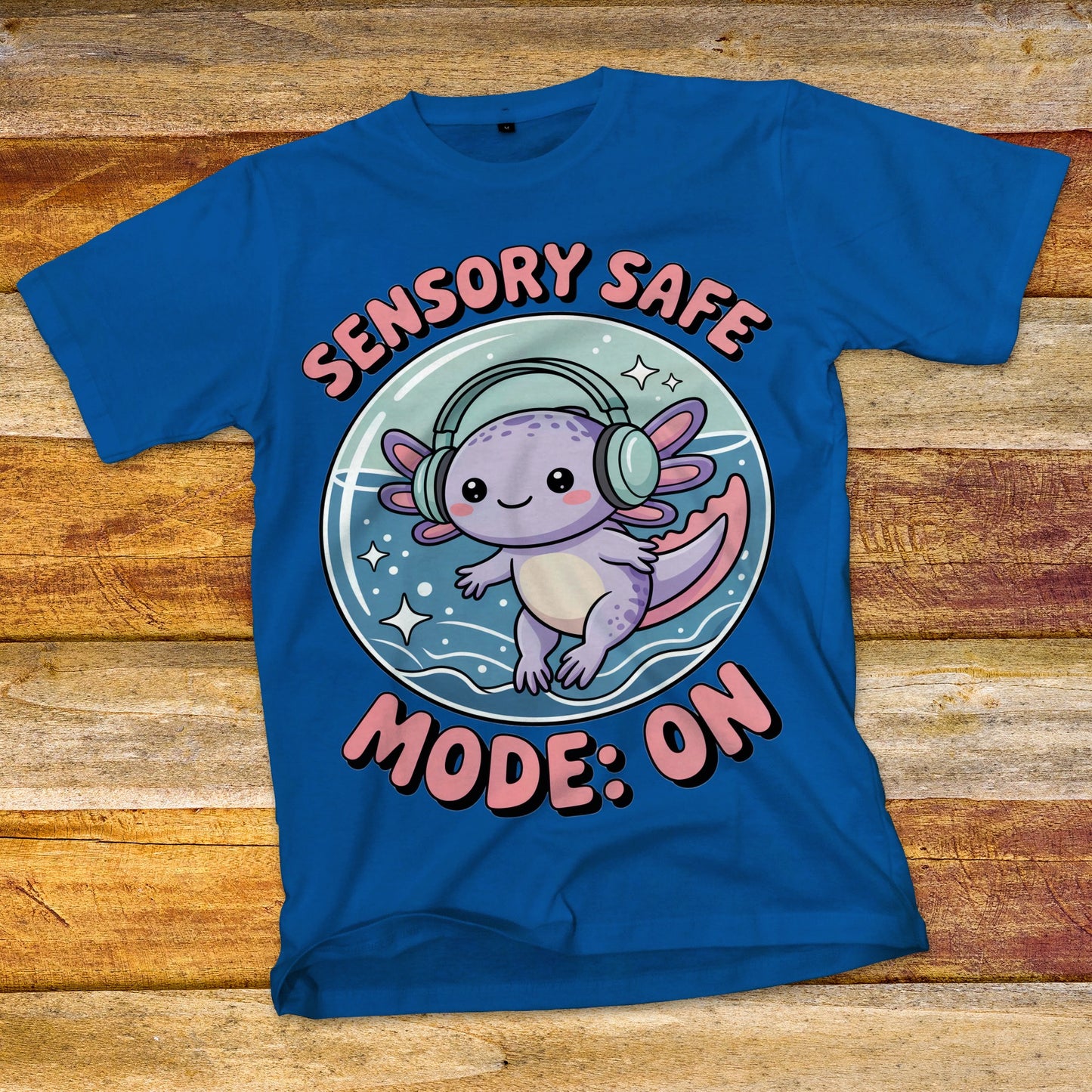 Sensory Safe Mode: On T-Shirt