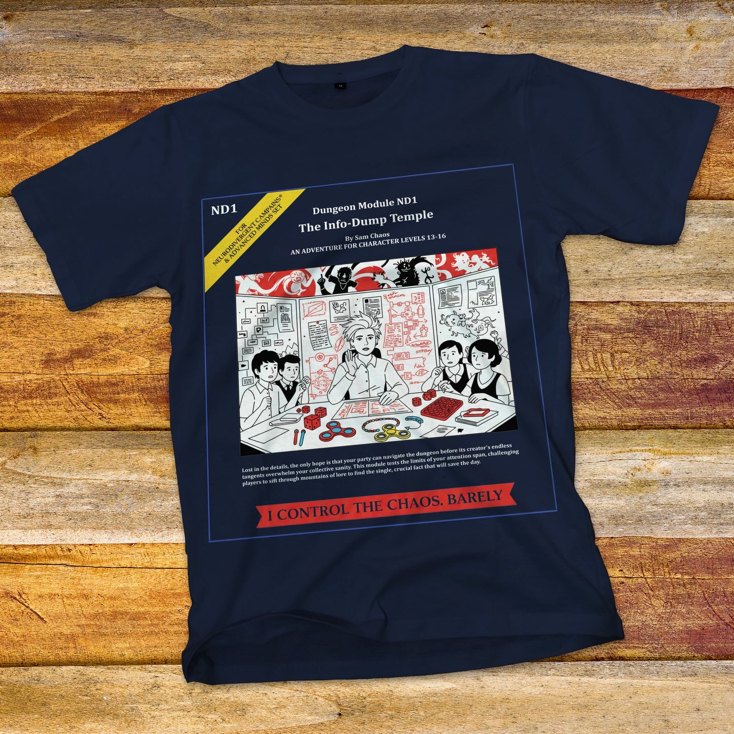 The Info-Dump Temple T-Shirt