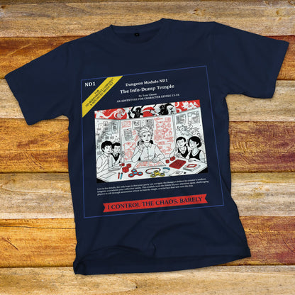 The Info-Dump Temple T-Shirt