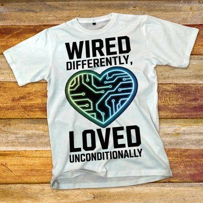 Wired Differently, Loved Unconditionally T-Shirt
