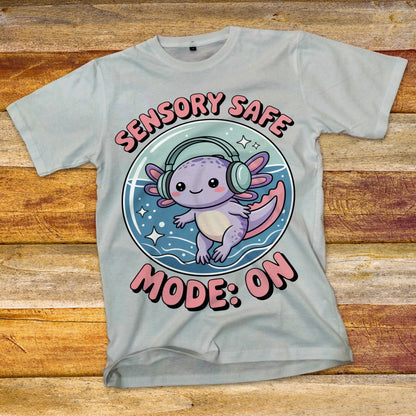 Sensory Safe Mode: On T-Shirt