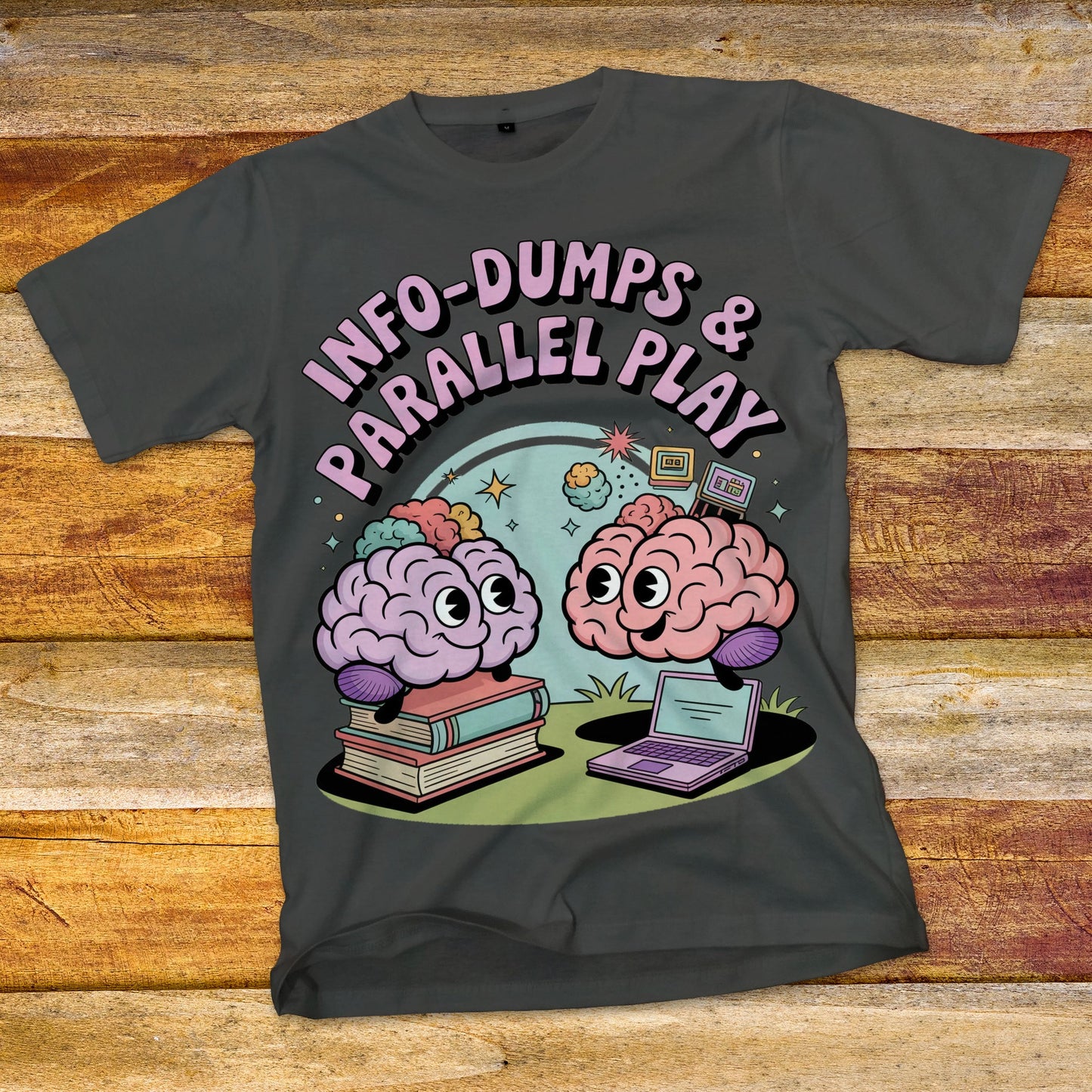 Info-Dumps & Parallel Play T-Shirt