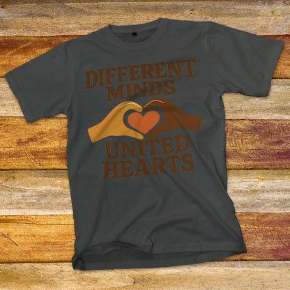 Different Minds, United Hearts T-Shirt