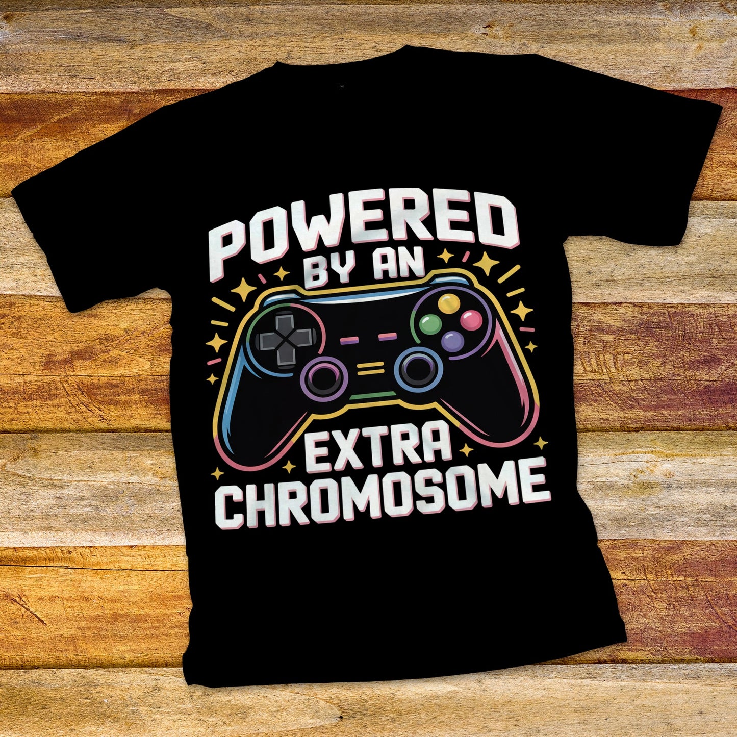 Powered By An Extra Chromosome T-Shirt