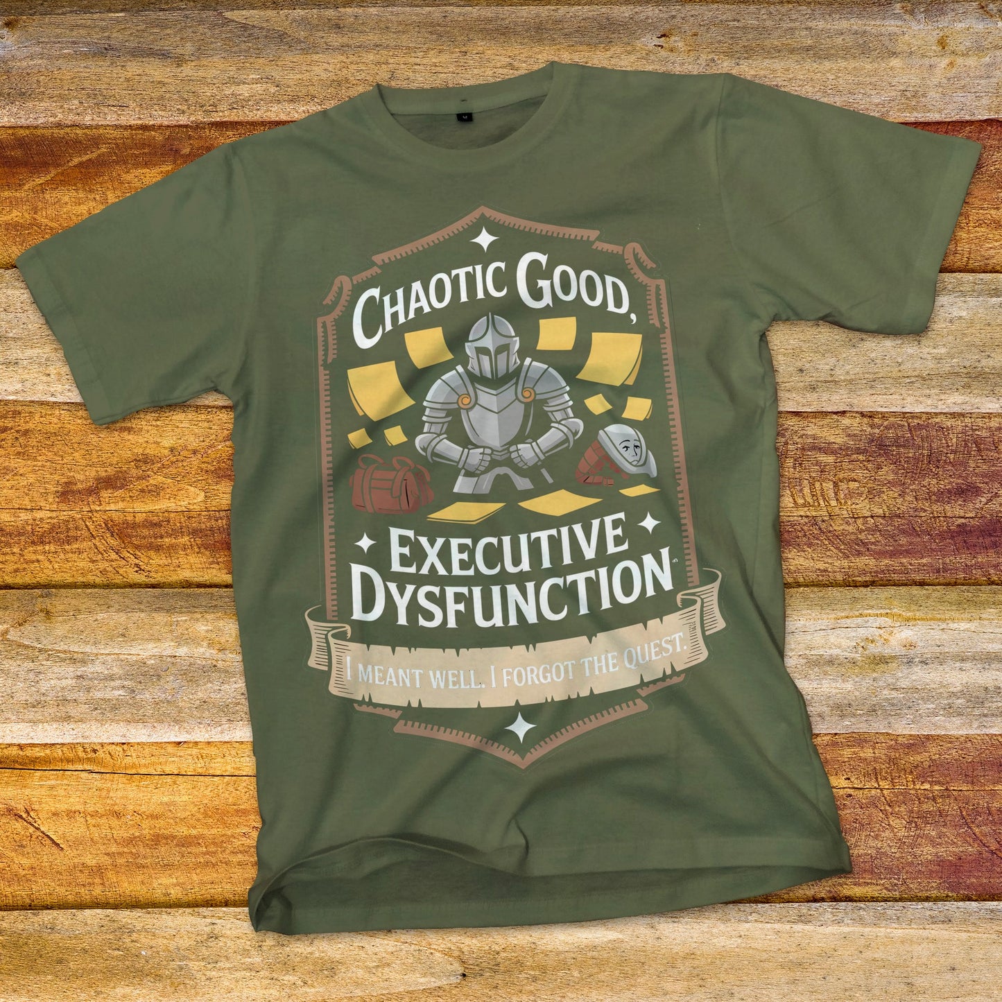 Chaotic Good Executive Dysfunction T-Shirt
