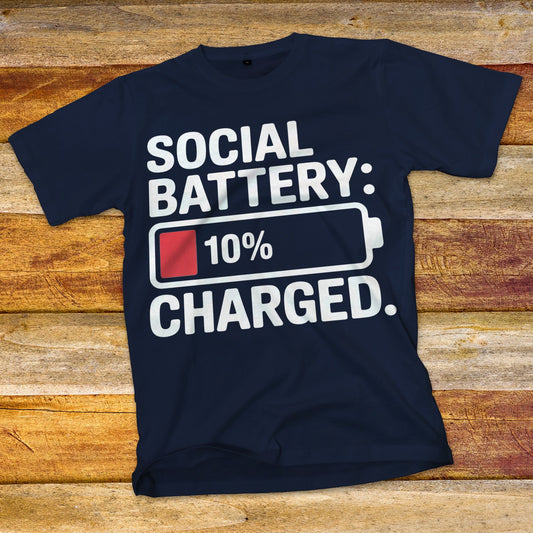 Social Batter 10% Charged T-Shirt
